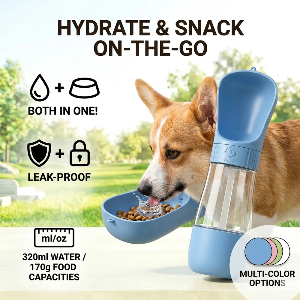 Portable pets Water Bottle