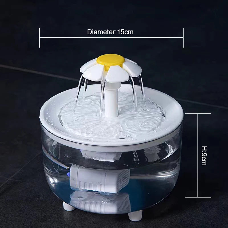 Pet water fountain