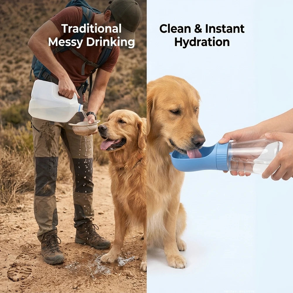 Portable pets Water Bottle